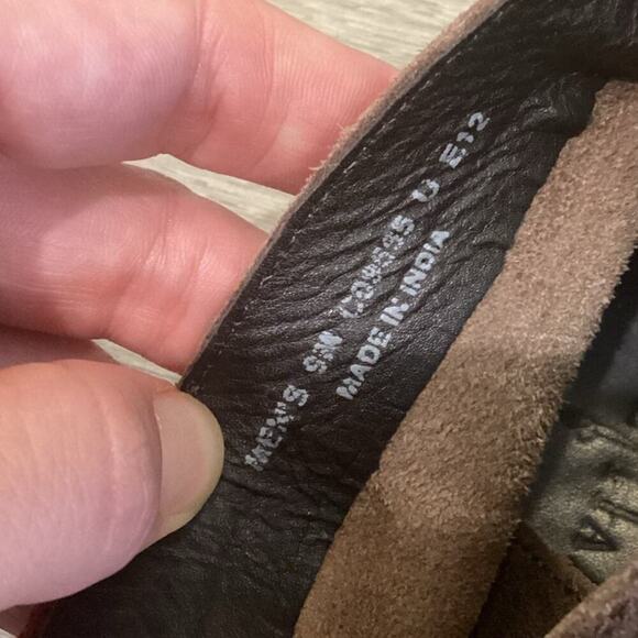 Cole Haan Paul Chukka Boots Brown Distressed Suede Leather Mens US 9M 9 C09565 - Picture 2 of 9